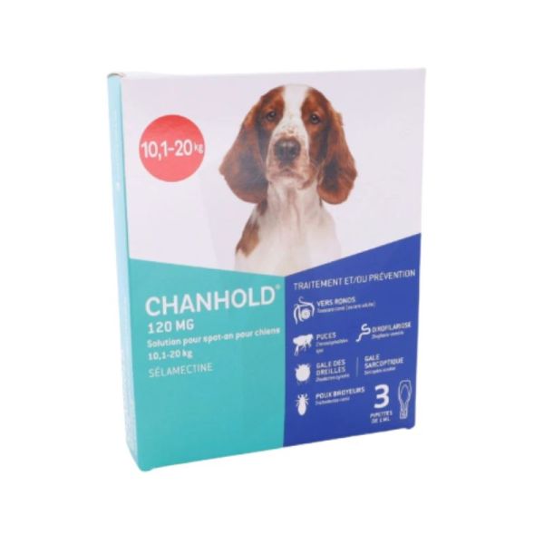 Clément Thékan Chanhold Chien 10,1-20kg (3 x 1ml)