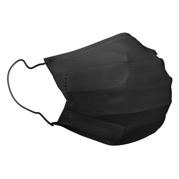 Auriol Masques Chirurgicaux Noir Type IIR taille adulte sans graphène (x50)