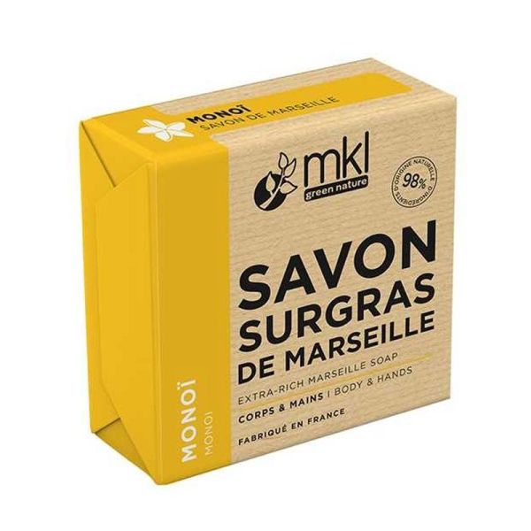 MKL Green Nature Savon de Marseille Surgras - Monoï (100 g)