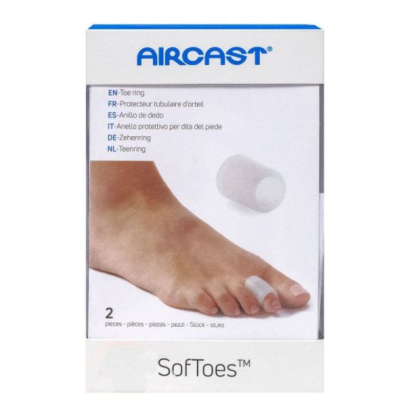 Aircast Softoes Protecteur Tubulaire d'orteil x2