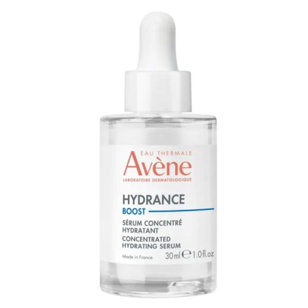 Avène Hydrance Boost Sérum Concentré Hydratant, renforce la barrière cutanée (30 ml)