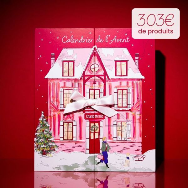 Charlotte Bio Calendrier de l'Avent 2026 Maison de Noël édition limitée