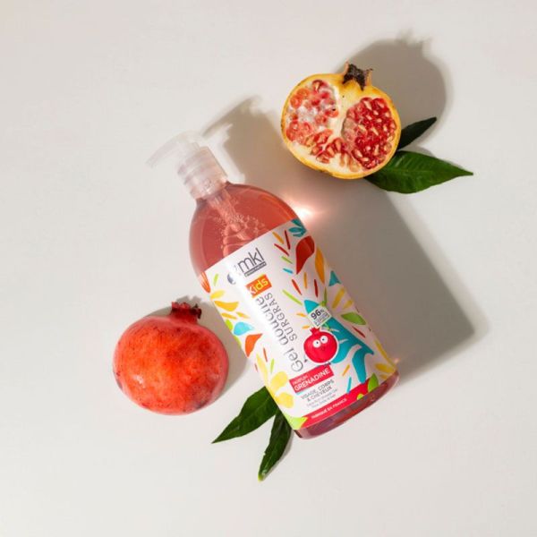 MKL Green Nature Kids Gel Douche surgras Grenadine (1 L)