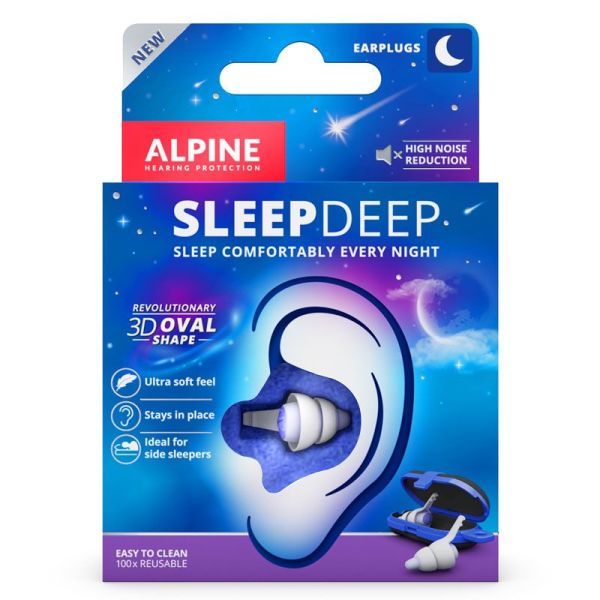 Alpine Sleepdeep bouchons d'oreilles (Taille L)