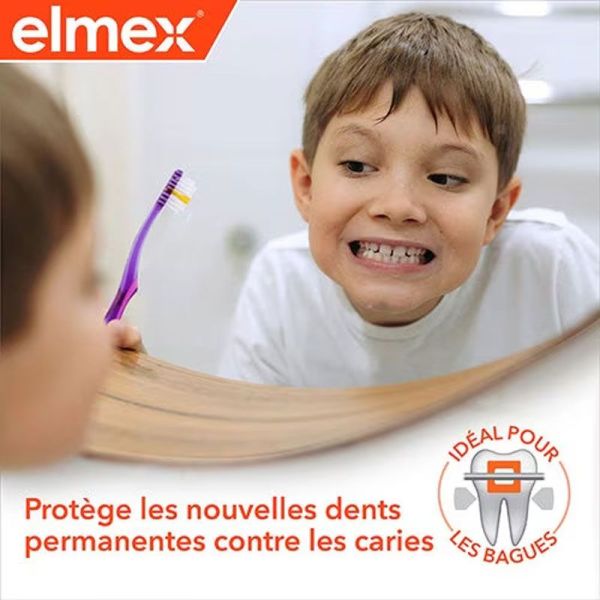 Elmex Anti-caries Professionnal Junior dentifrice enfants 6-12 ans (Duo Pack 2 x 75 ml)