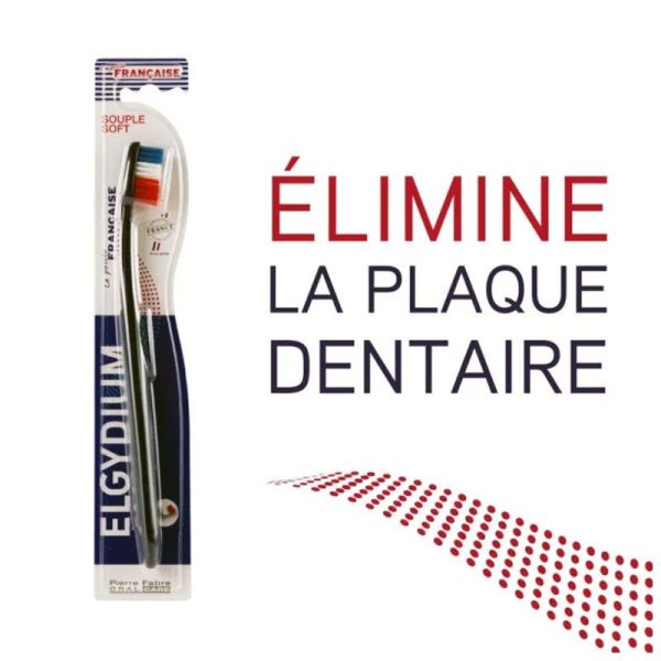 Elgydium Brosse à dents souple La Petite Francaise (x1)