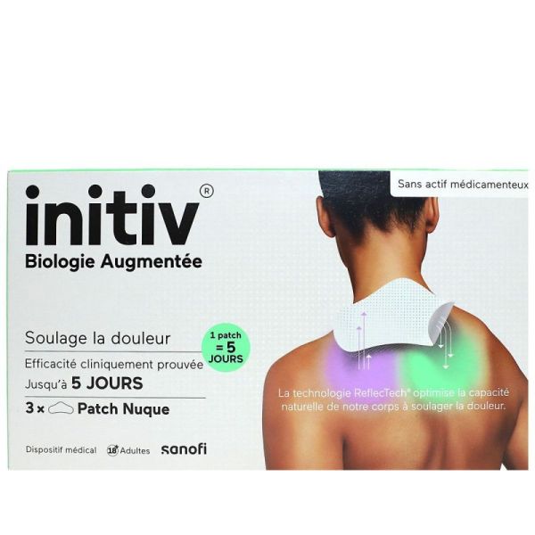 Initiv Patch Nuque Chauffant 5 Jours (x3)