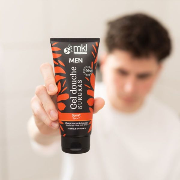 MKL Green Nature Men Gel-douche surgras Sport (200 ml)