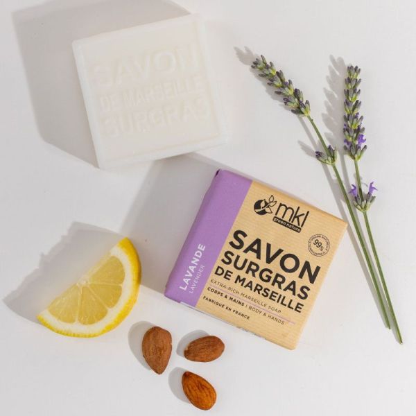 MKL Green Nature Savon de Marseille Surgras - Lavande (100 g)