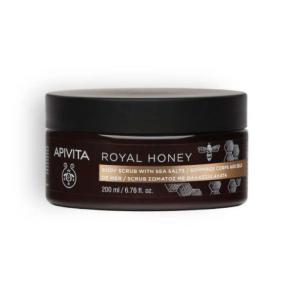 ROYAL HONEY Gommage corps aux sels marins