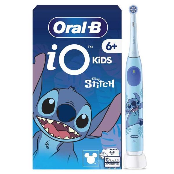Oral-B iO Kids Brosse à dents électrique Disney Stitch dès 6 ans