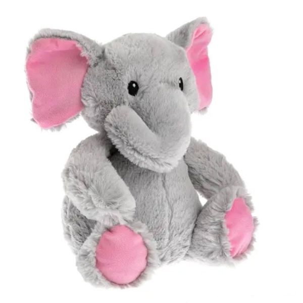 Pelucho Bouillotte sèche peluche Éléphant aux grains de blé et fleurs de lavande