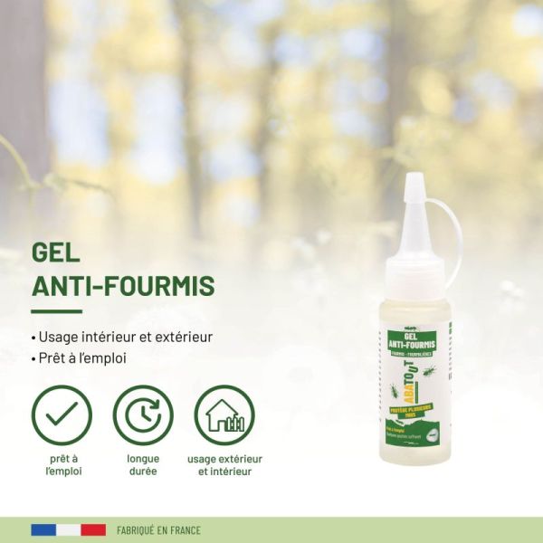 Abatout Fourmi Gel Anti-Fourmis & Fourmillières (50 ml)