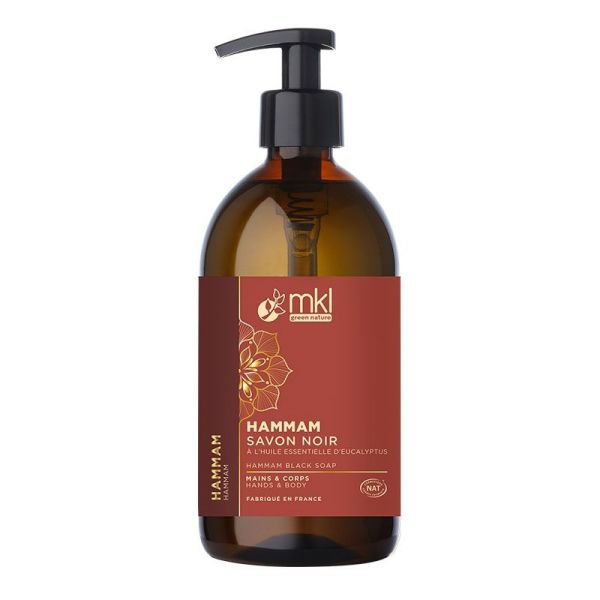 MKL Green Nature Coffret Rituel Hammam 2026 (lait nourrissant + savon noir + gant kessa)