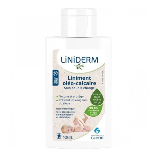 Liniderm Liniment Oléo-Calcaire Bébé bio (100 ml)