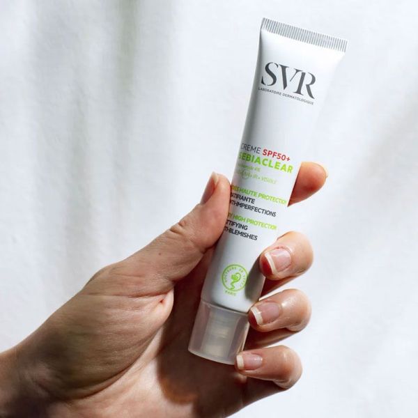 Sebiaclear Crème SPF50+ très haute protection matifiante anti-imperfections (40 ml)