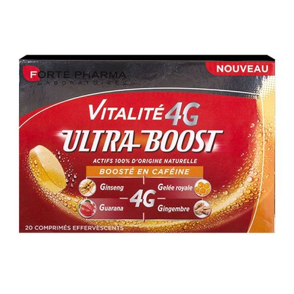 Forte Pharma Vitalite 4G Ultra Boost (20 comprimés effervescents)