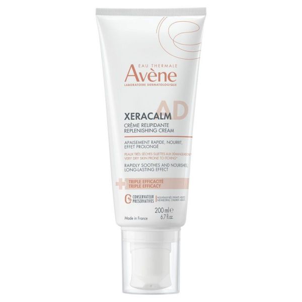 Xeracalm AD Crème Relipidante apaisante, anti-rechute, anti-démangeaisons (200 ml)