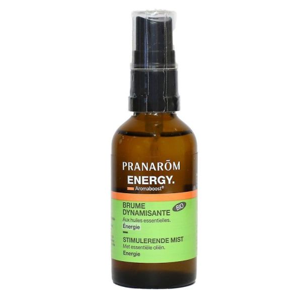 Pranarom Aromaboost Energy Brume Dynamisante Bio (50 ml)
