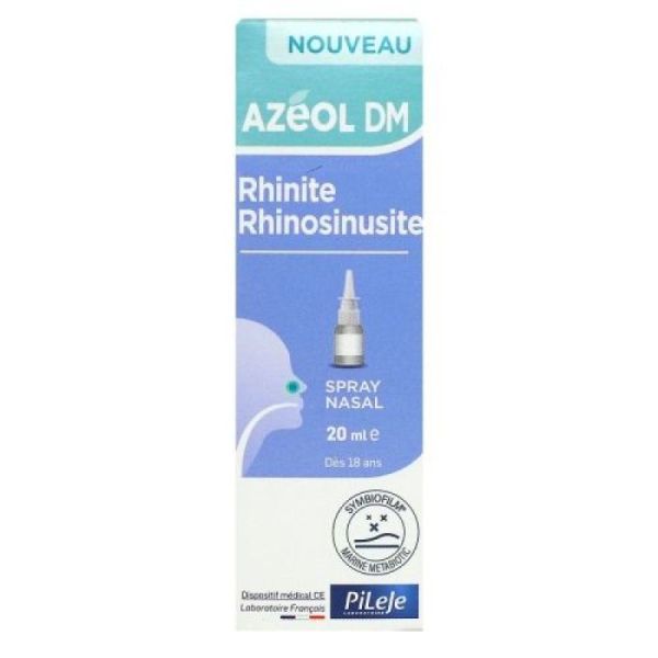 Azéol DM Rhume/Rhinite spray nasal pour adultes (20 ml)