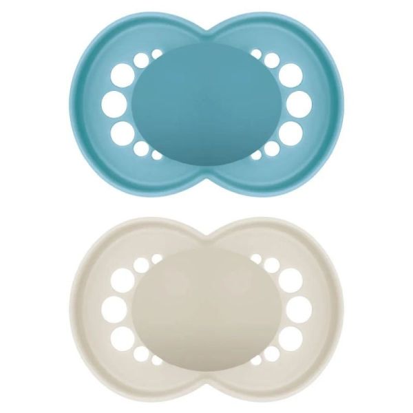 MAM Sucette Silicone Original 18+ Mois Tendance (Lot de 2, référence 68)