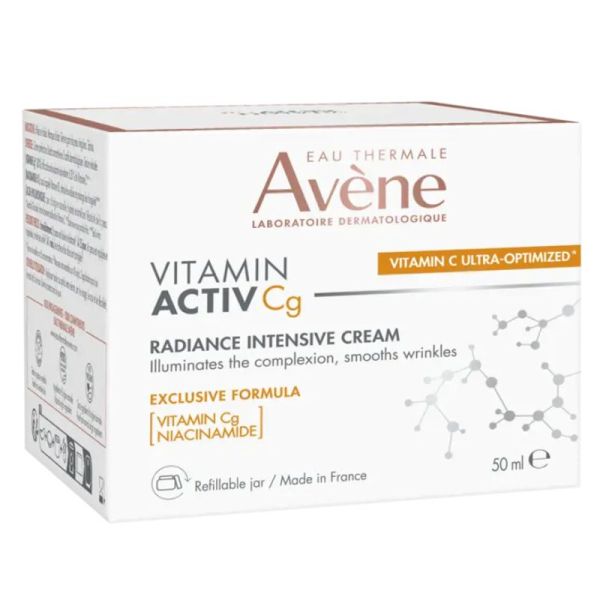 Vitamin Activ Cg Crème Intensive Éclat anti-rides, anti-tâches (pot rechargeable 50 ml)
