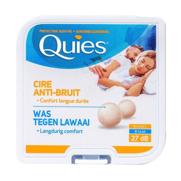 Quies Boules Protections Auditives Boîte de 16