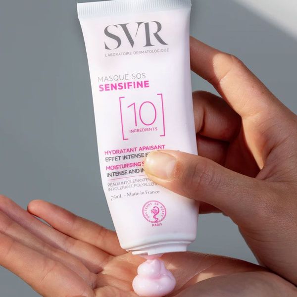 Sensifine Masque SOS hydratant, apaisant, effet intense & immédiat (75 ml)