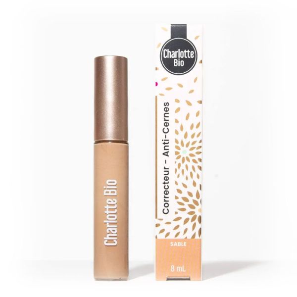Charlotte Bio Correcteur Anti-Cernes Bio teinte Sable (8 ml)