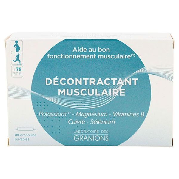 Granions Décontractant Musclaire Ampoule Buvable x30