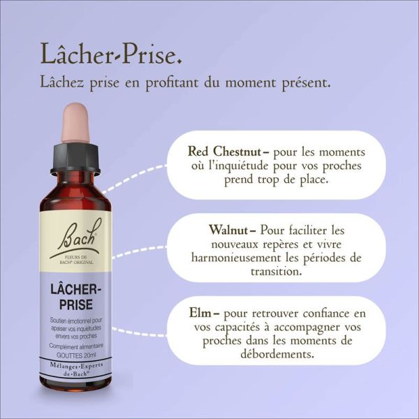Fleurs De Bach Original Mélange Expert Lâcher-Prise (20 ml)