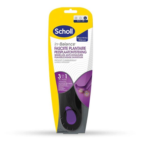 Scholl Semelle Fasciite Plantaire T3