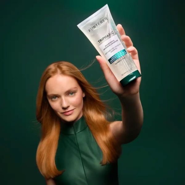 Triphasic Shampooing antichute longévité, renforce les cheveux (500 ml)