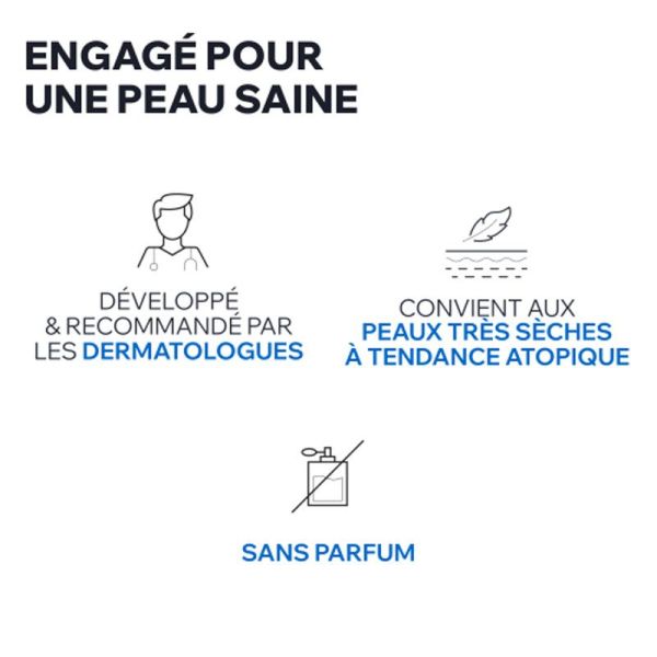 Xémose C8+ soin visage nourrissant apaisant anti-grattage, soulage immédiatement (40 ml)