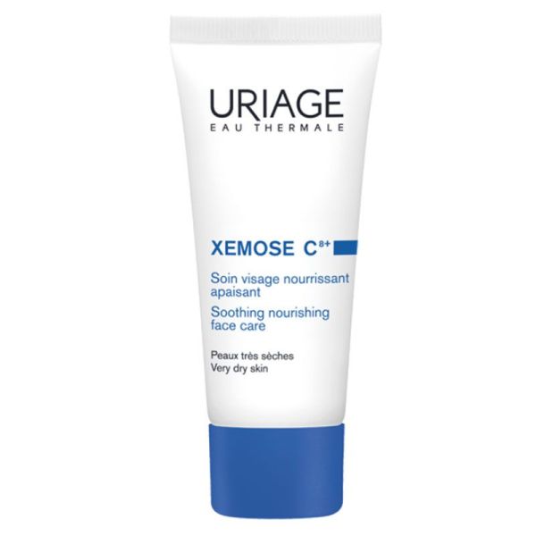 Xémose C8+ soin visage nourrissant apaisant anti-grattage, soulage immédiatement (40 ml)
