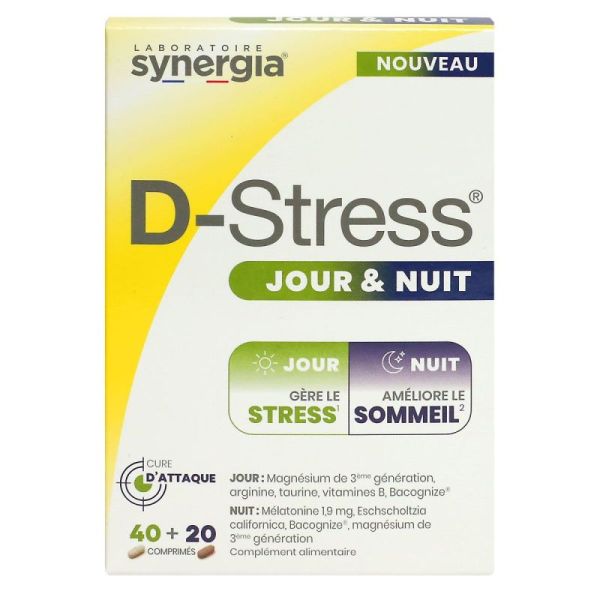 D-stress Jour & Nuit comprimés (x60)