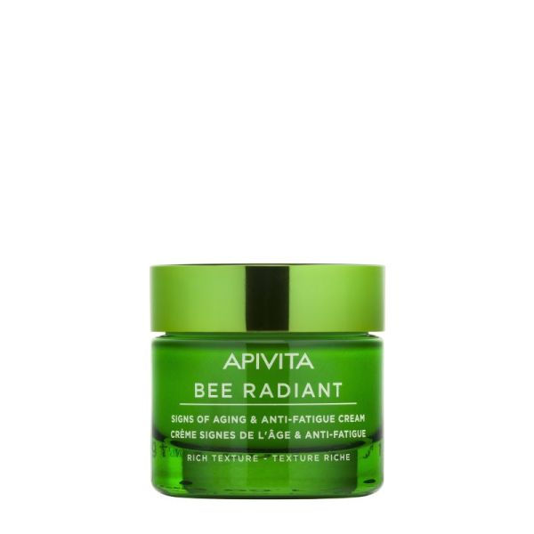 BEE RADIANT Crème Anti-âge et Anti-fatigue - Texture Riche