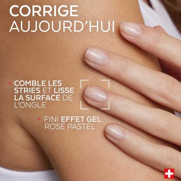 Poderm Professionnal Nail Corrector Comblant au Collagène, comble les stries (8Ml)