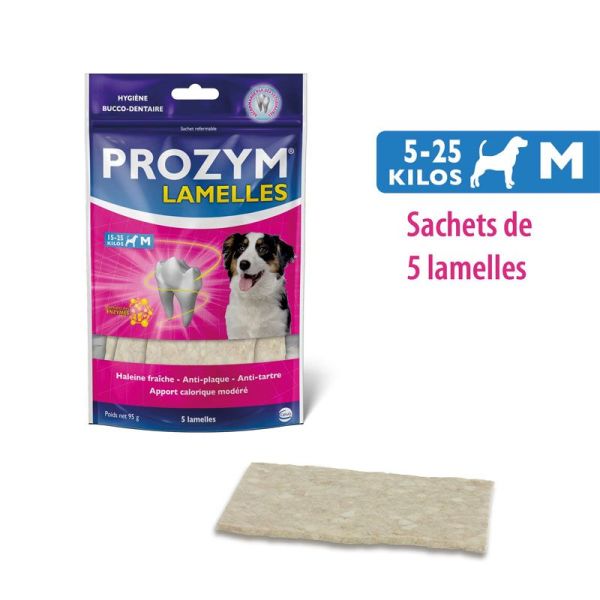 Prozym Lamelles à mâcher taille M (15 lamelles)