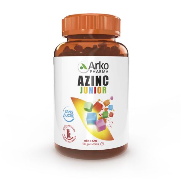 Arkopharma Azinc Junior gummies multivitamines fruitées (x60)