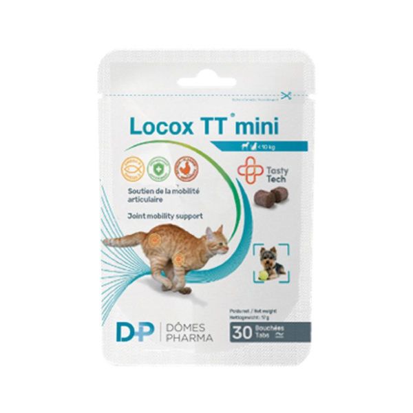 Locox TT Mini Soutien de la mobilité articulaire chiens & chats (30 bouchées)
