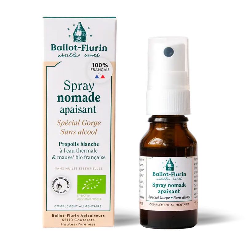 Flurin Roca Ballot-Flurin Spray Nomade à la propolis blanche sans alcool spécial ...