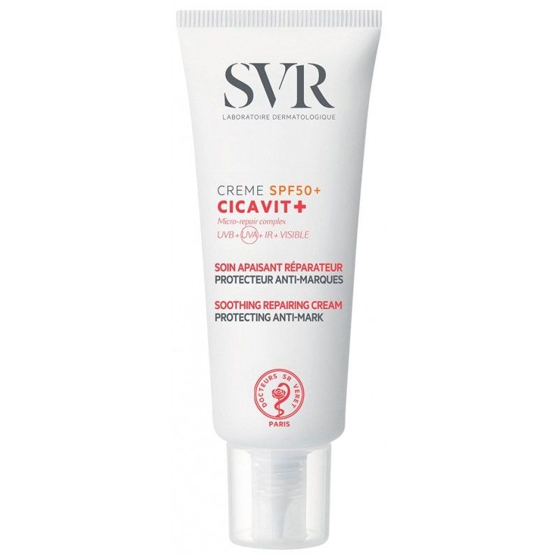 SVR Cicavit+ Crème SPF50+ soin apaisant réparateur protecteur anti ...